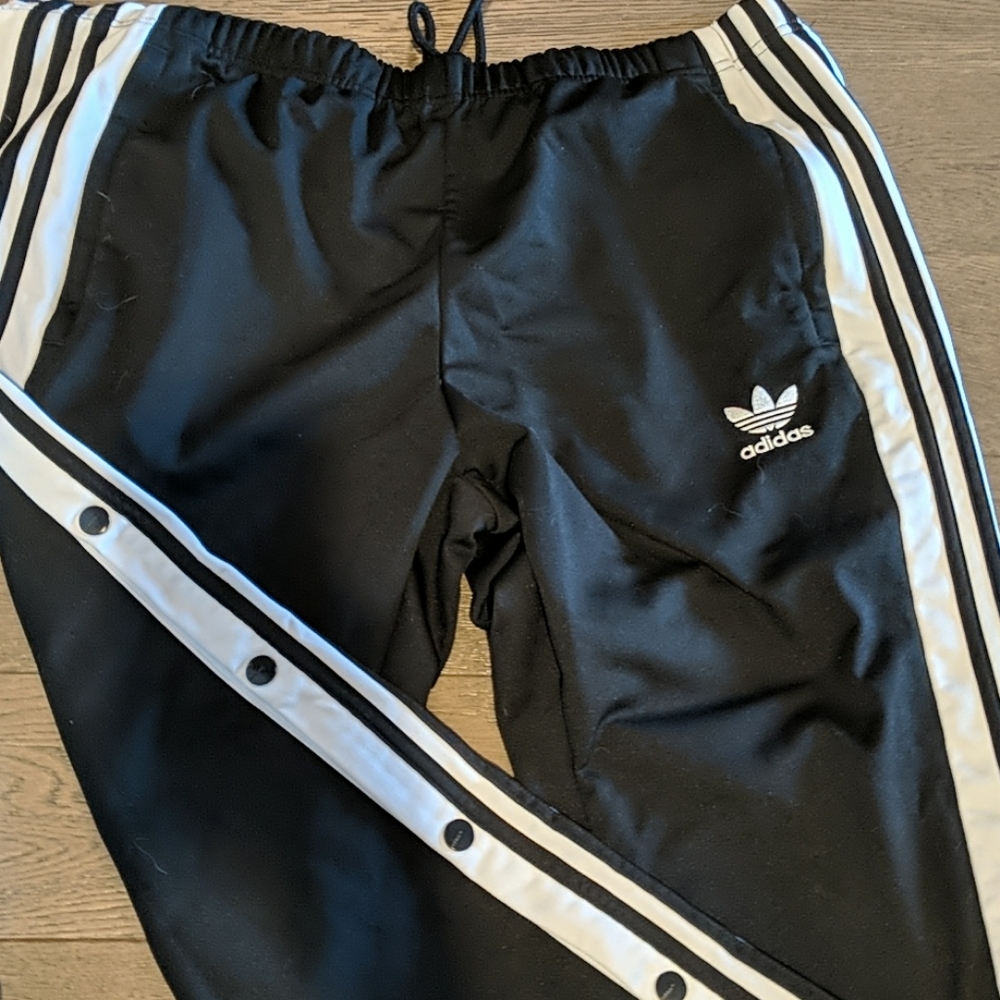 Adidas button pants